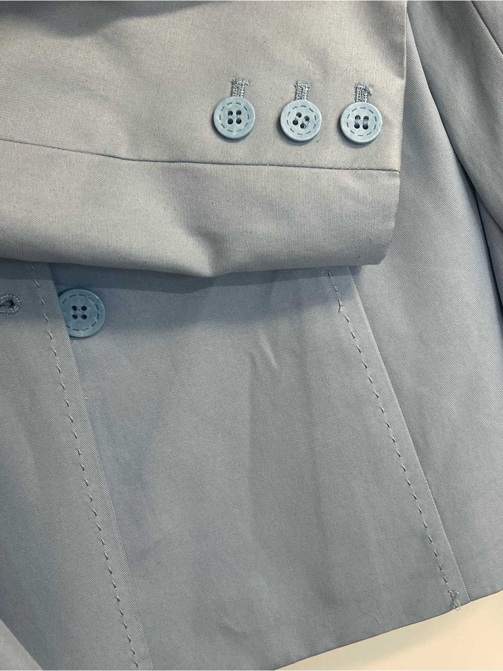 Preston & York Blue Skirt Suit Set Women’s Size 6 Career Office Classic - Picture 7 of 12